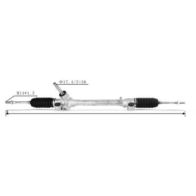 2019- Year TOYOTA EU Car Fitment Steering Rack for Toyota Yaris NCP150 NCP151 45510-0D490