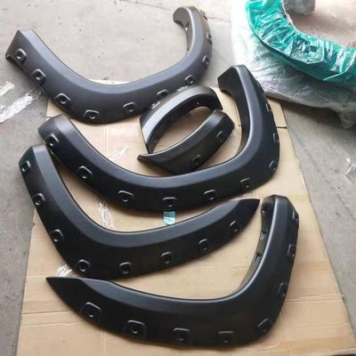 Customized Silver Car Wheel Fender Flare for Toyota Tacoma 2005-2011 Long Bed