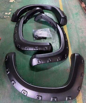 Customized Silver Car Wheel Fender Flare for Toyota Tacoma 2005-2011 Long Bed