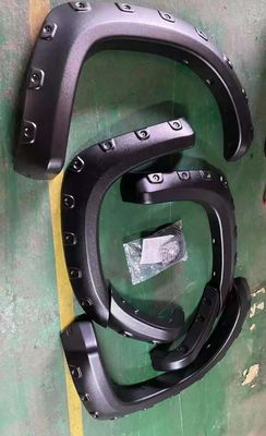 Customized Silver Car Wheel Fender Flare for Toyota Tacoma 2005-2011 Long Bed